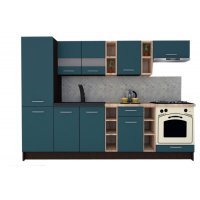 Bucatarie MARINA NEW 270 B Wenge / Decor 0244